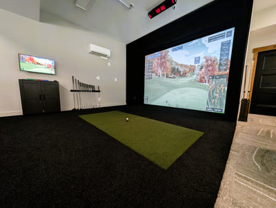 Custom Golf Simulators For Your Home | Virtual Tee Systems